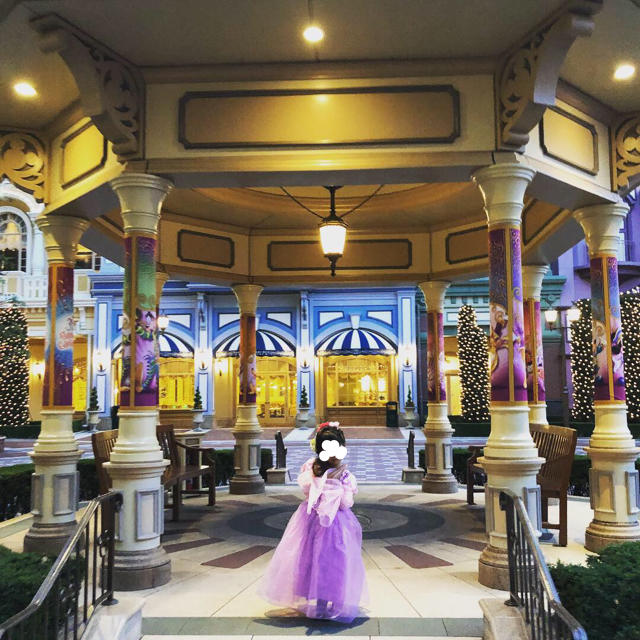 Disney(ディズニー)のprincess👸 👗2点セット👗120㎝ キッズ/ベビー/マタニティのキッズ服女の子用(90cm~)(ドレス/フォーマル)の商品写真