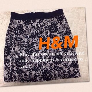 エイチアンドエム(H&M)のH&M美品花柄スカート早いもの勝ち★(ミニスカート)