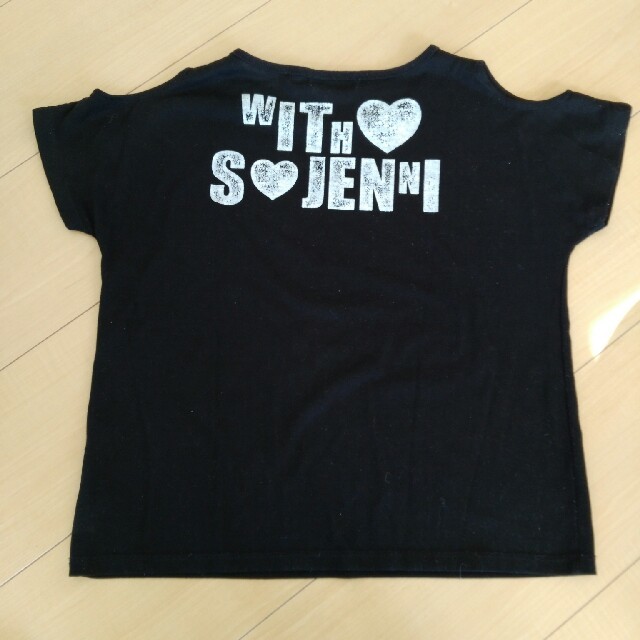 JENNI(ジェニィ)のJENNI140cm　肩出し キッズ/ベビー/マタニティのキッズ服女の子用(90cm~)(Tシャツ/カットソー)の商品写真