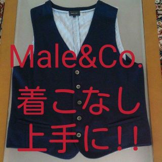 メイルアンドコー(MALE&Co.)のメンズベスト Male&Co.(ベスト)