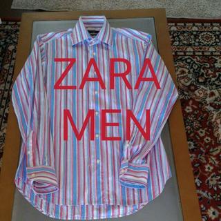 ザラ(ZARA)のZARA ストライプシャツ(シャツ)