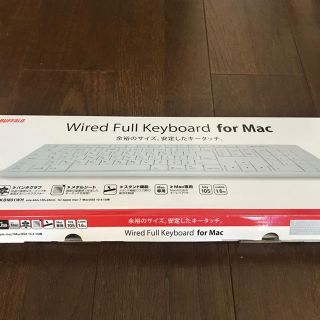 バッファロー(Buffalo)のキーボード mac用(PC周辺機器)