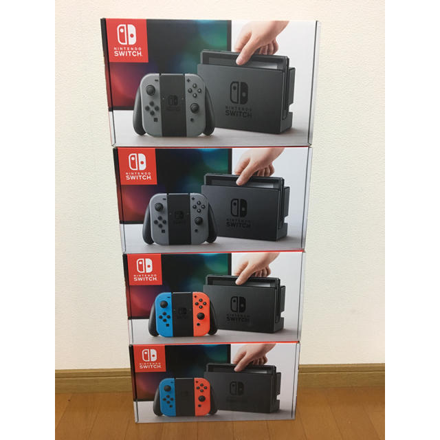 新品 納品書付 Nintendo Switch ネオン