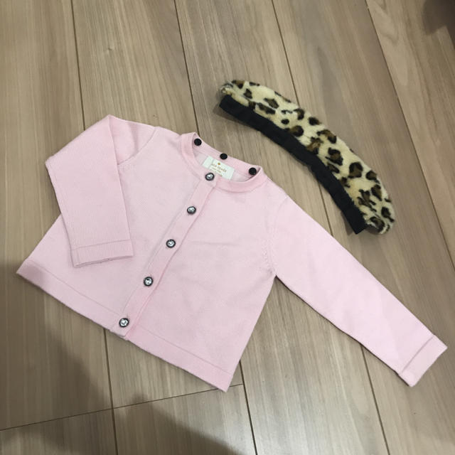 kate spade new york(ケイトスペードニューヨーク)のケイトスペード    カーディガン キッズ/ベビー/マタニティのベビー服(~85cm)(カーディガン/ボレロ)の商品写真