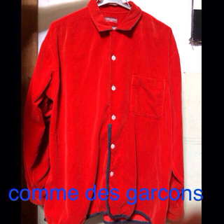 コムデギャルソン(COMME des GARCONS)のコムデギャルソン 赤 ビッグシャツ 特価(シャツ/ブラウス(長袖/七分))