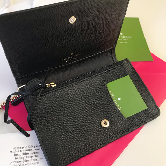 kate spade new york(ケイトスペードニューヨーク)の★専用出品★【ケイトスペード 】素敵なラインストーンのケース★ レディースのファッション小物(名刺入れ/定期入れ)の商品写真