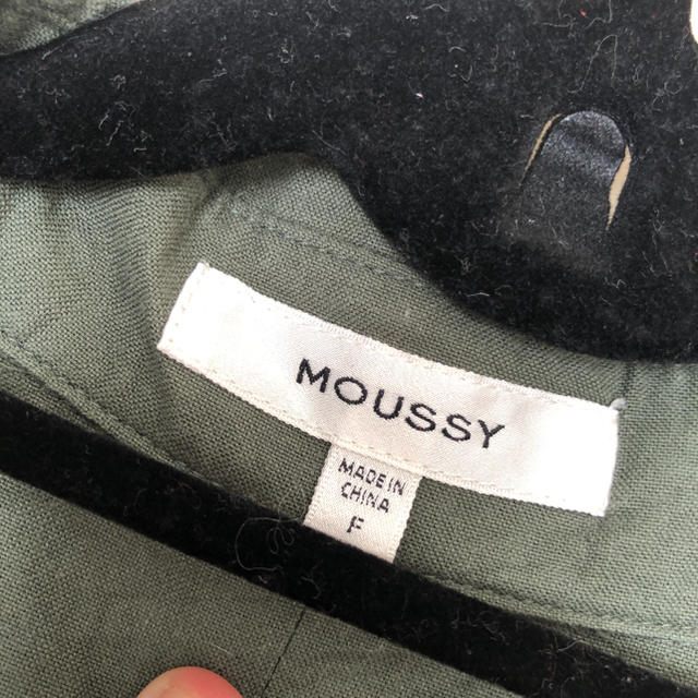 moussy(マウジー)の美品！moussy  ミリタリーシャツ レディースのトップス(シャツ/ブラウス(長袖/七分))の商品写真