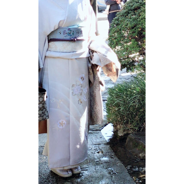レビューで送料無料】 美しい付下げ♡新品しつけ糸つき 着物