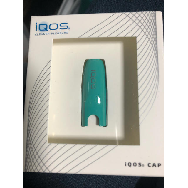 IQOS(アイコス)のアイコスキャップ グリーン メンズのファッション小物(タバコグッズ)の商品写真