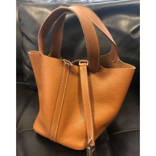 エルメス(Hermes)のsenusi様専用  エルメス ピコタン PM ゴールド(ハンドバッグ)