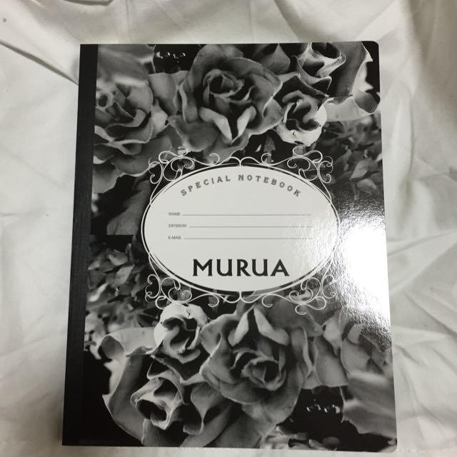 MURUA(ムルーア)のMURUA 非売品 ノート インテリア/住まい/日用品の文房具(その他)の商品写真