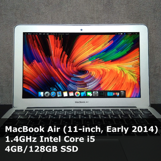 アップル(Apple)のMacBook Air (11-inch, 2014) i5/4GB/128GB(ノートPC)