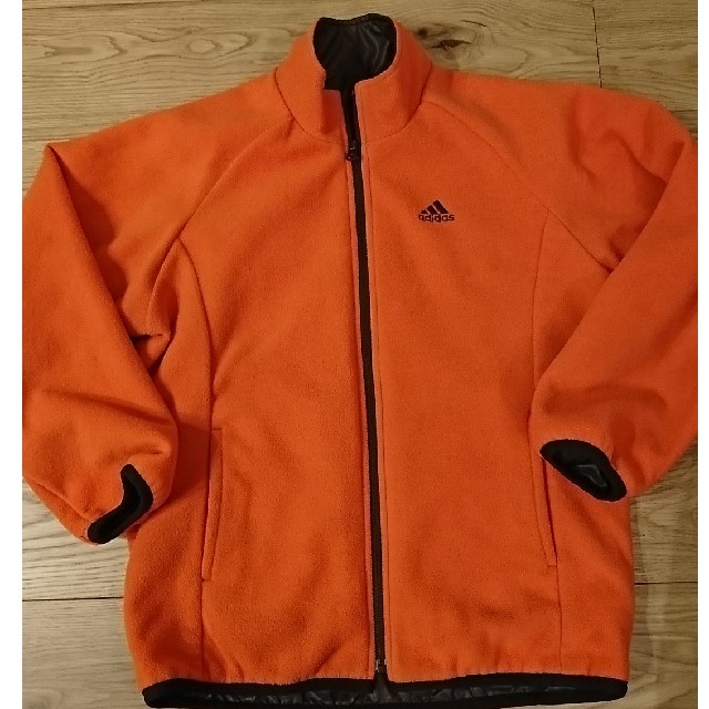 adidas(アディダス)のアディダス addidas リバーシブルジャンパー 140 キッズ/ベビー/マタニティのキッズ服男の子用(90cm~)(ジャケット/上着)の商品写真