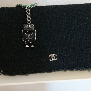 シャネル(CHANEL)のotara 様 専用②シャネル ツイード チェーン ウォレットロボットチャーム(ウォレットチェーン)