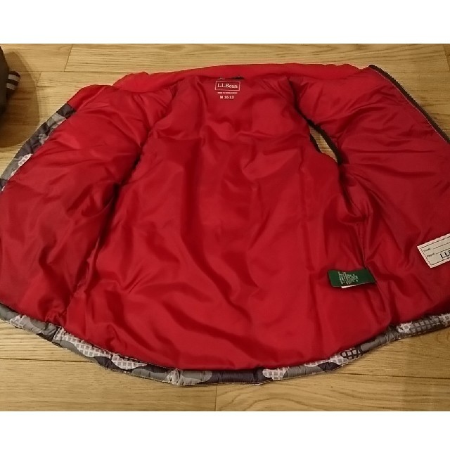 L.L.Bean(エルエルビーン)の美品 L.L.BEAN ダウンベスト M10-12 キッズ/ベビー/マタニティのキッズ服男の子用(90cm~)(ジャケット/上着)の商品写真