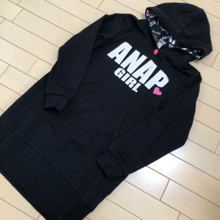 アナップキッズ(ANAP Kids)のeri様☆専用です。アナップガール トレーナーワンピース 140〜150(ワンピース)