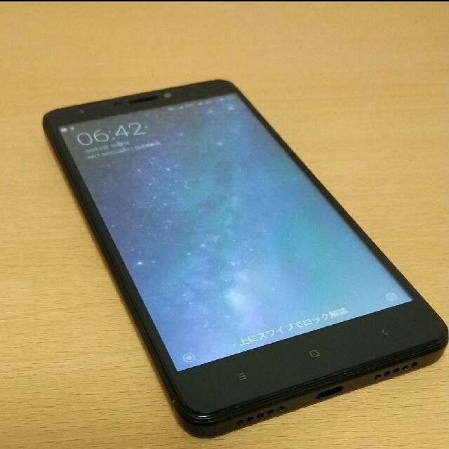 Redmi Note 4X (Black、3GB/32GB)