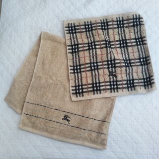 バーバリー(BURBERRY)のBURBERRY　フェイスタオル　ウォッシュタオル(タオル/バス用品)