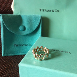 ティファニー(Tiffany & Co.)の🍀お取り置き中🍀ラブキスリング(リング(指輪))