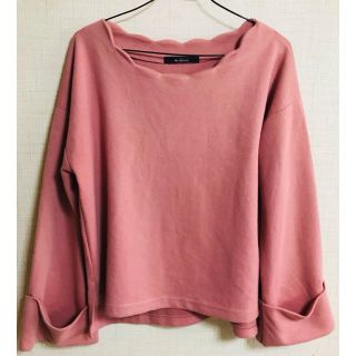 ダブルクローゼット(w closet)のw closet 袖ワイドカットソー(カットソー(長袖/七分))