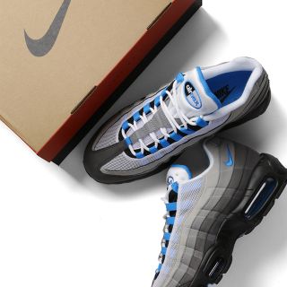 ナイキ(NIKE)のairmax95 クリスタルブルー(スニーカー)