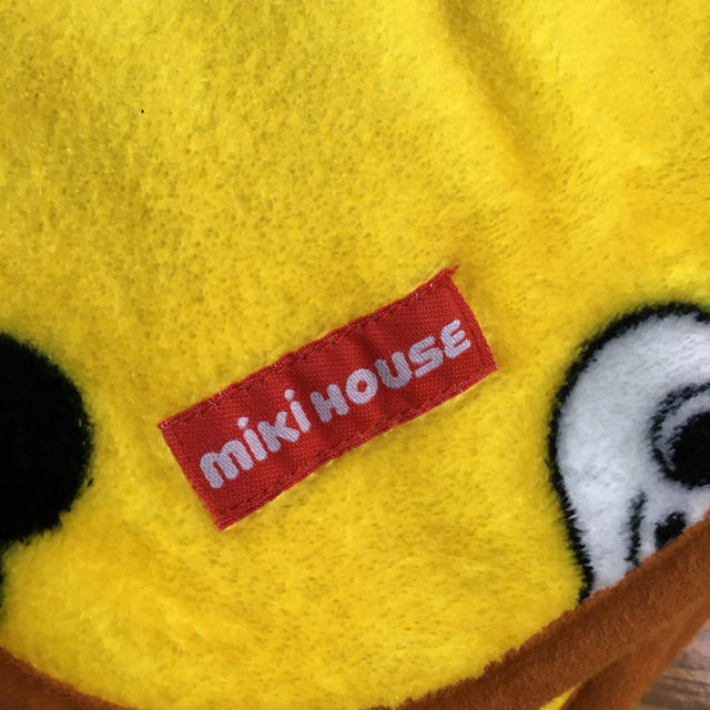 mikihouse(ミキハウス)の♡新品未使用♡ミキハウス フード付きブランケット キッズ/ベビー/マタニティのこども用ファッション小物(おくるみ/ブランケット)の商品写真