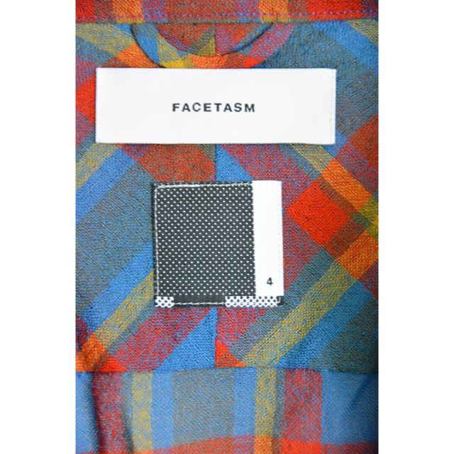 FACETASM(ファセッタズム)のえりりん様 専用 新品　ファセッタズム プルオーバーチェックシャツ セットアップ メンズのトップス(シャツ)の商品写真