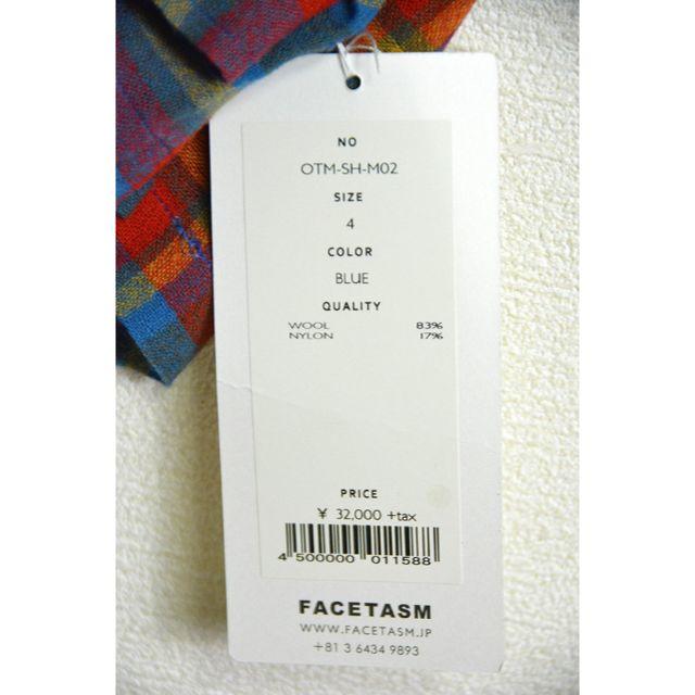 FACETASM(ファセッタズム)のえりりん様 専用 新品　ファセッタズム プルオーバーチェックシャツ セットアップ メンズのトップス(シャツ)の商品写真