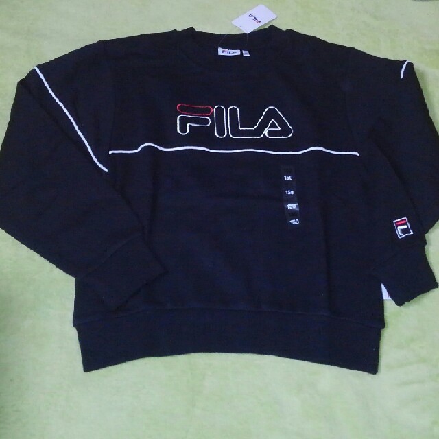 Right-on(ライトオン)の⭐新品⭐150 FILA トレーナー キッズ/ベビー/マタニティのキッズ服男の子用(90cm~)(Tシャツ/カットソー)の商品写真