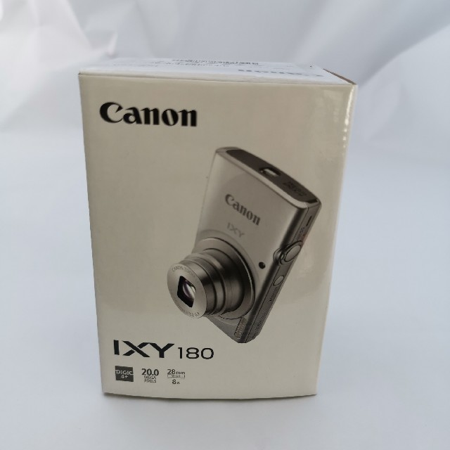 未使用デジタルカメラCanon IXY180、保護フィルム、SDカード32GBスマホ/家電/カメラ