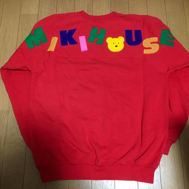 mikihouse(ミキハウス)のミキハウス★トレーナー  美品‼️ 大人用M レディースのトップス(トレーナー/スウェット)の商品写真