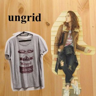 アングリッド(Ungrid)のungrid♡wis conプリントT(Tシャツ(半袖/袖なし))