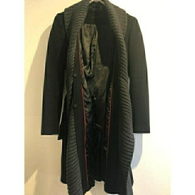 Calvin Klein(カルバンクライン)のカルバンクライン コート ブラック 米サイズ6 レディースのジャケット/アウター(ロングコート)の商品写真