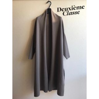 ドゥーズィエムクラス(DEUXIEME CLASSE)の2017AW MUSE ドゥーズィエムクラス ウール ロング ガウン コート(カーディガン)