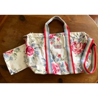 キャスキッドソン(Cath Kidston)の新品‼︎ キャス キッドソン/オーバーナイトバッグ 収納ポーチ付き(トートバッグ)