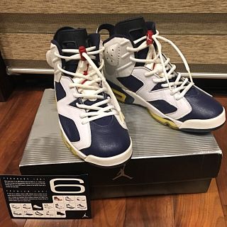 ナイキ(NIKE)の限界価格 未使用 ジョーダン6 オリンピック NIKE AIR JORDAN6 (スニーカー)