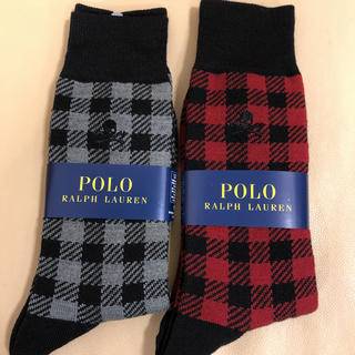 ポロラルフローレン(POLO RALPH LAUREN)の新品 メンズ POLO ポロラルフローレン 毛ソックス2足組 日本製(ソックス)