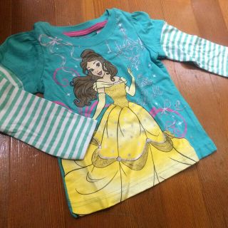 ディズニー(Disney)の♡りりそた様専用 Disney ベルTシャツ & ロンパース♡(その他)