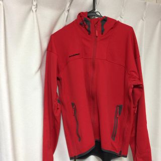 マムート(Mammut)の中古 マムート Ultimate Hoody Men サイズ L 赤(ナイロンジャケット)