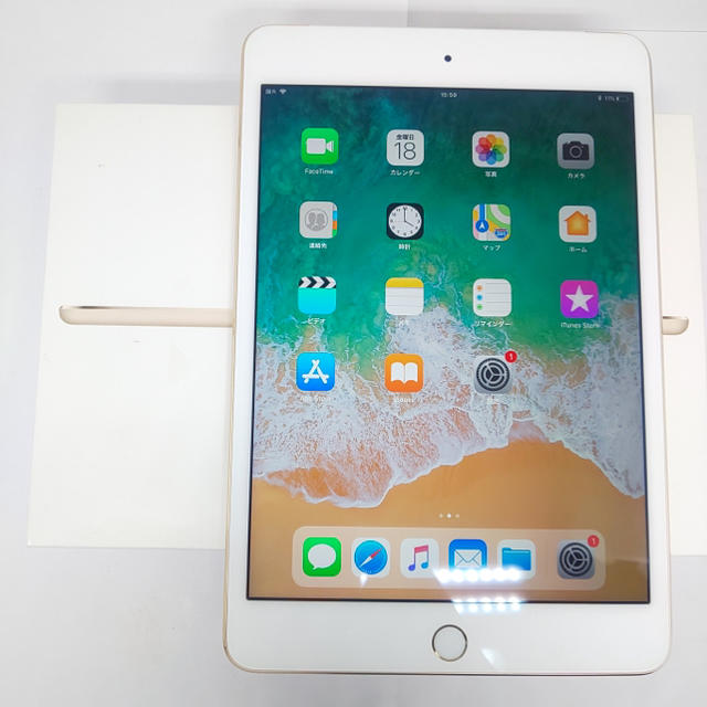 au Apple iPad mini4 16GB ゴールド