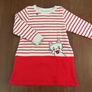 グラニフ(Design Tshirts Store graniph)の美品 ♪ グラニフ ノンタン ワンピース size 110(ワンピース)