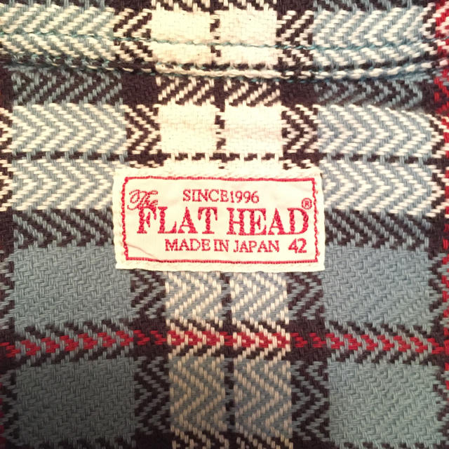 THE FLAT HEAD(フラットヘッド)のフラットヘッド ワイドスプレッドシャツ メンズのトップス(シャツ)の商品写真