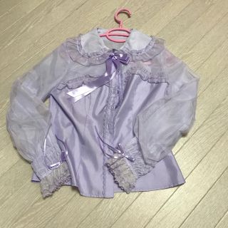 アンジェリックプリティー(Angelic Pretty)のAngelic Pretty ブラウス パープル(シャツ/ブラウス(長袖/七分))