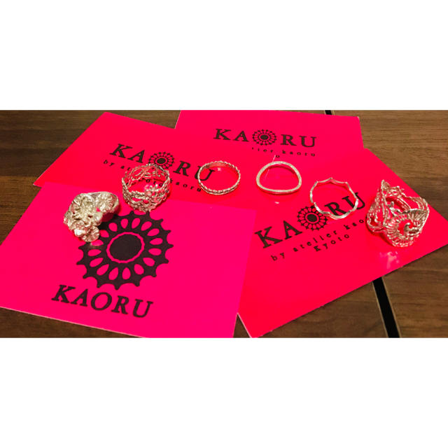 KAORU(カオル)のKAORU シルバーリング 6点セット【お値下げ】 レディースのアクセサリー(リング(指輪))の商品写真