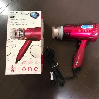 テスコム(TESCOM)のテスコム マイナスイオン ヘアドライヤー(ドライヤー)