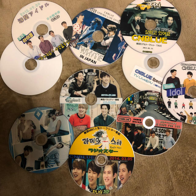 CNBLUE(シーエヌブルー)のCNBLUE DVD10枚 エンタメ/ホビーのDVD/ブルーレイ(ミュージック)の商品写真