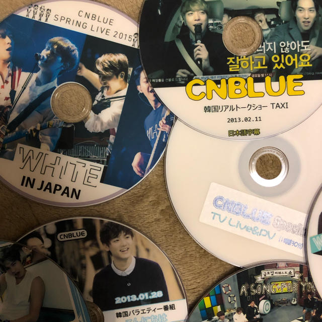 CNBLUE(シーエヌブルー)のCNBLUE DVD10枚 エンタメ/ホビーのDVD/ブルーレイ(ミュージック)の商品写真