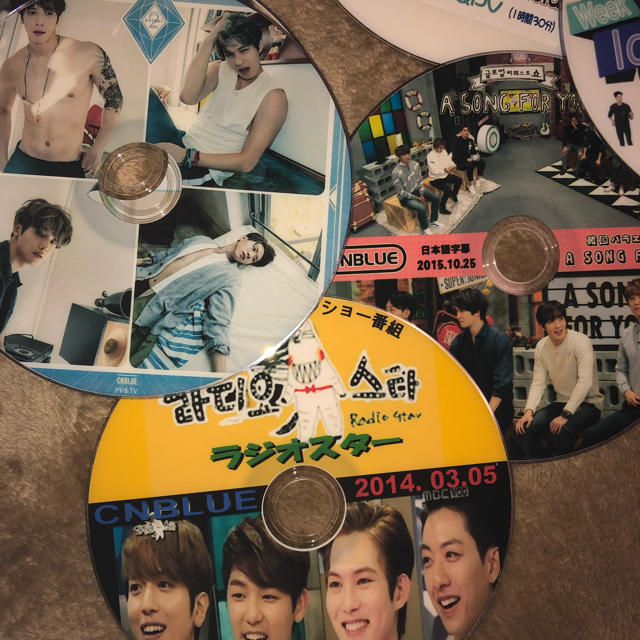 CNBLUE(シーエヌブルー)のCNBLUE DVD10枚 エンタメ/ホビーのDVD/ブルーレイ(ミュージック)の商品写真