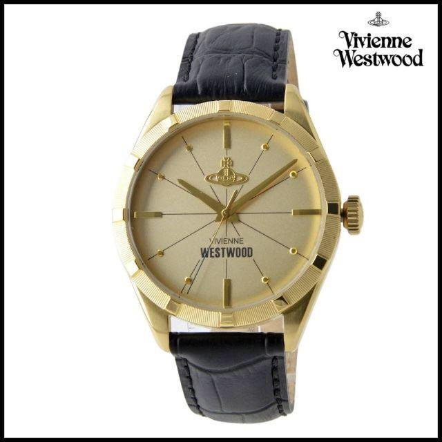 ヴィヴィアンウエストウッド VV192GDBK コンジット メンズ 腕時計セール