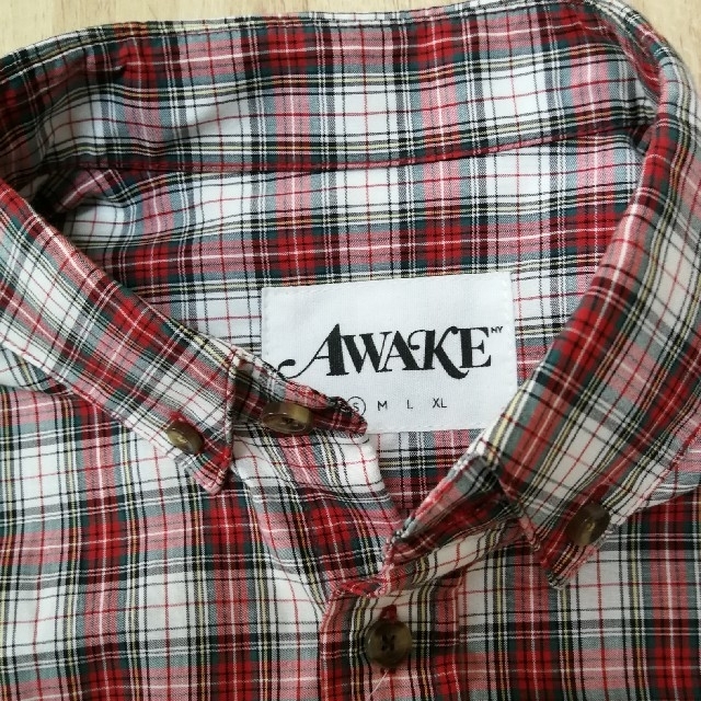 【美品】アウェイク ニューヨーク  チェックシャツ 長袖 ［AWAKE NY］